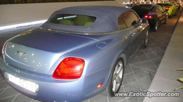 Bentley Continental spotted in Abu Dhabi, United Arab Emirates