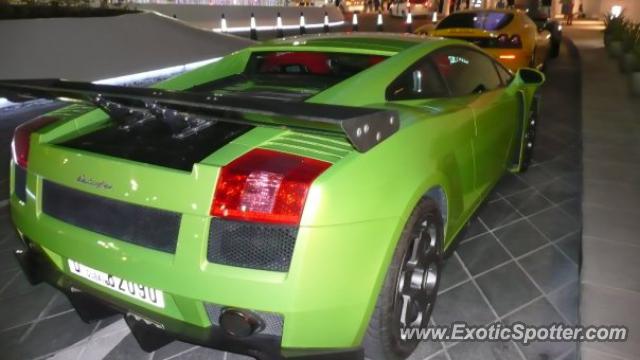 Lamborghini Gallardo spotted in Abu Dhabi, United Arab Emirates