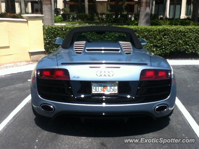 Audi R8 spotted in Boca Raton, Florida