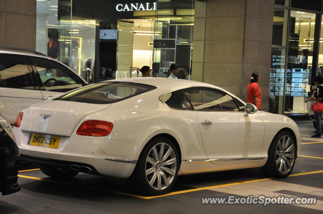 Bentley Continental spotted in Bukit Bintang KL, Malaysia