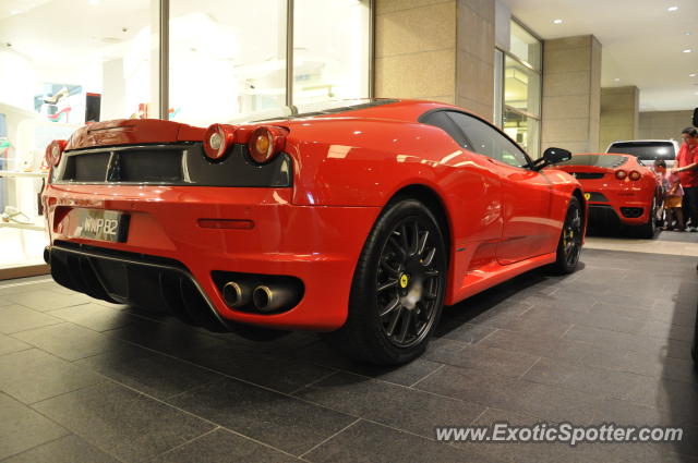 Ferrari F430 spotted in Bukit Bintang KL, Malaysia