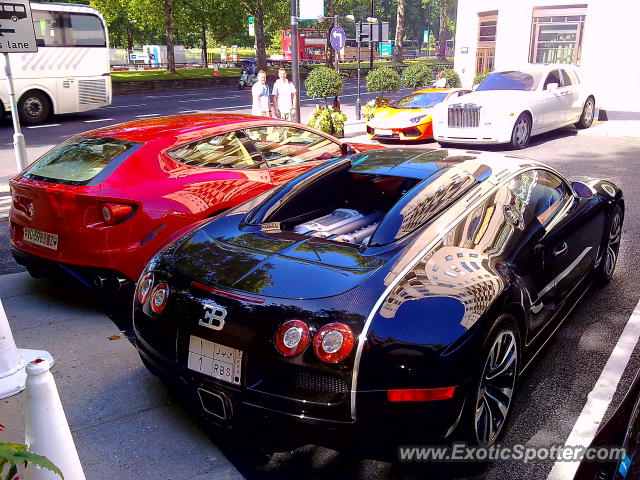 Bugatti Veyron spotted in London, United Kingdom