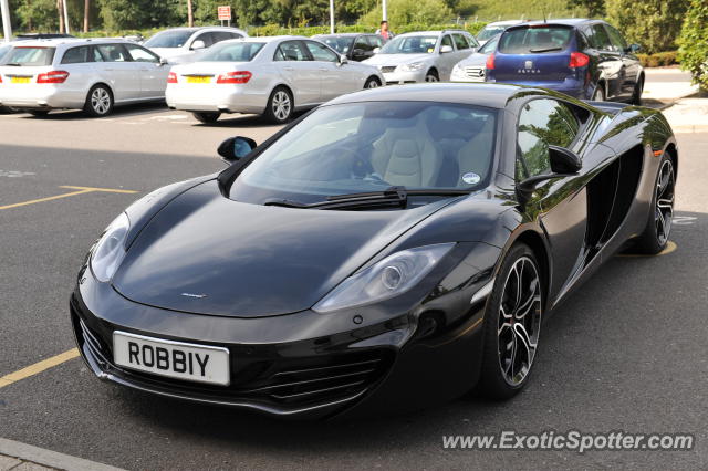 Mclaren MP4-12C spotted in Weybridge, United Kingdom