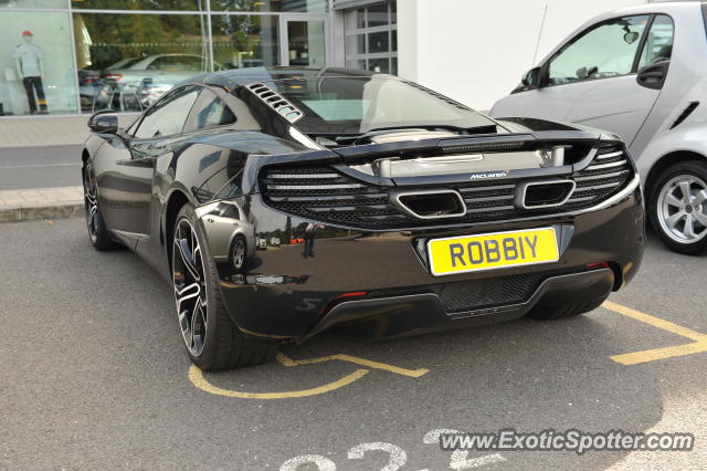 Mclaren MP4-12C spotted in Weybridge, United Kingdom