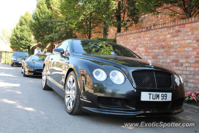 Bentley Continental spotted in York, United Kingdom