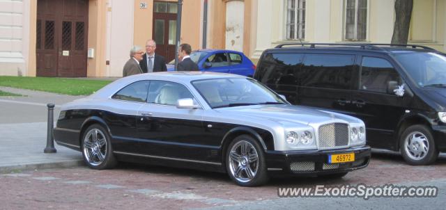 Bentley Brooklands spotted in Vilnius, Lithuania