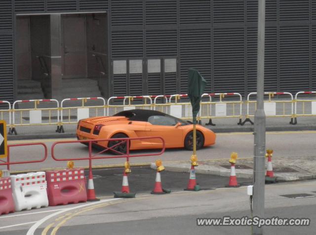 Lamborghini Gallardo spotted in Hong Kong, China