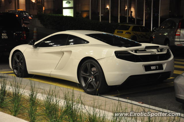 Mclaren MP4-12C spotted in Bukit Bintang KL, Malaysia