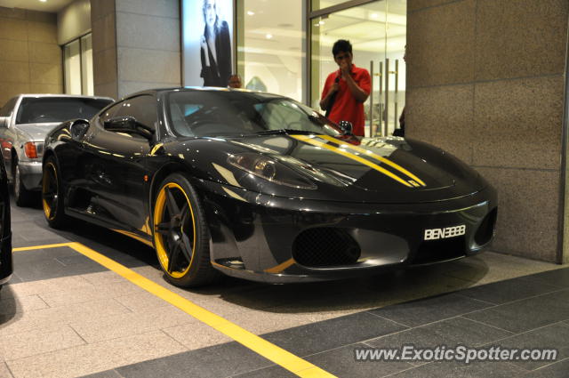 Ferrari F430 spotted in Bukit Bintang KL, Malaysia