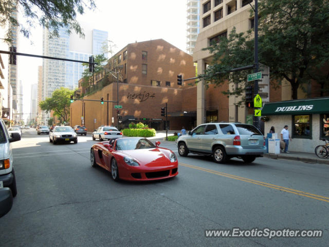 Porsche Carrera GT spotted in Chicago, Illinois