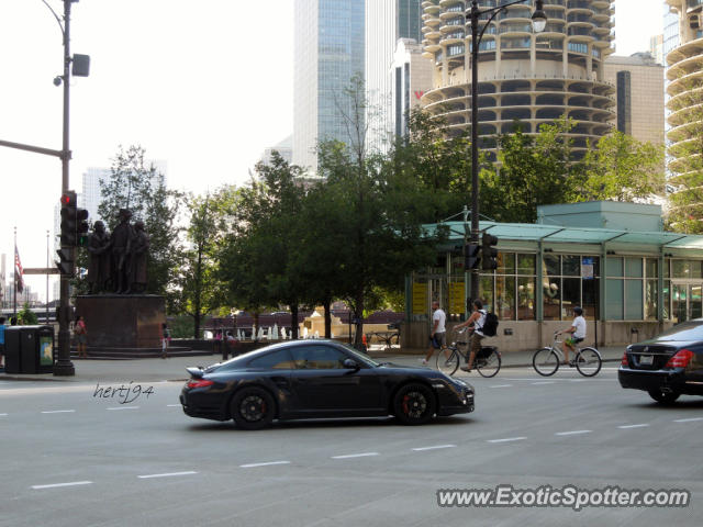 Porsche 911 Turbo spotted in Chicago, Illinois