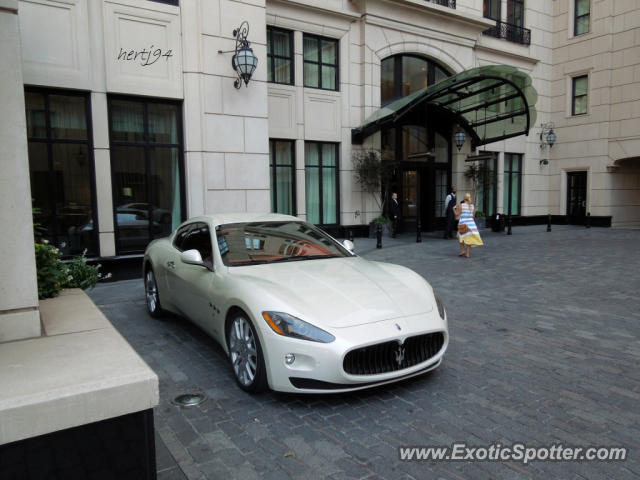 Maserati GranTurismo spotted in Chicago, Illinois