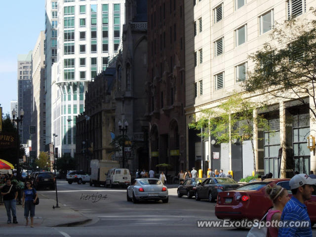 Bentley Continental spotted in Chicago, Illinois