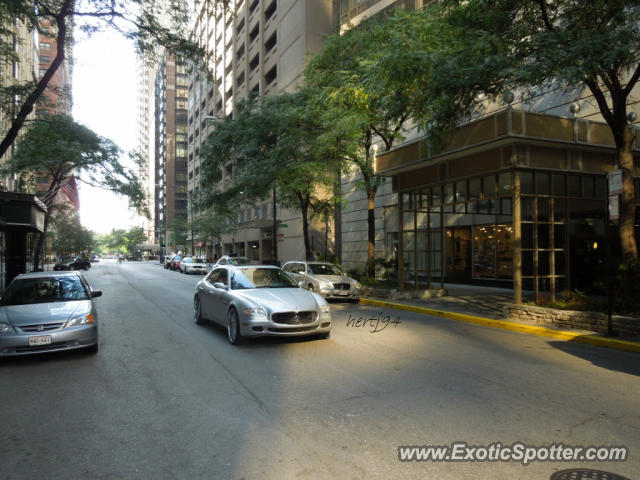 Maserati Quattroporte spotted in Chicago, Illinois