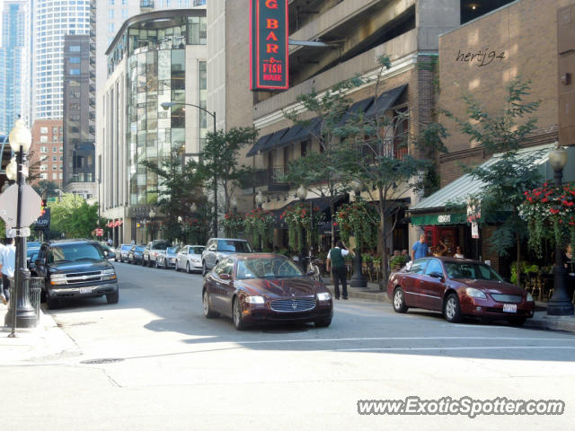 Maserati Quattroporte spotted in Chicago, Illinois