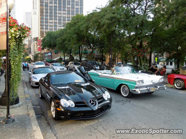 Mercedes SLR spotted in Chicago, Illinois