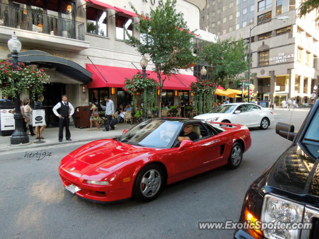 Acura NSX spotted in Chicago, Illinois