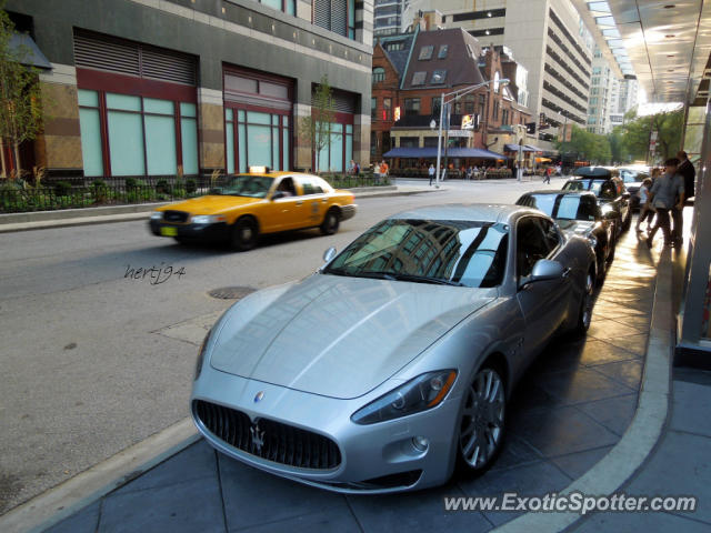 Maserati GranTurismo spotted in Chicago, Illinois