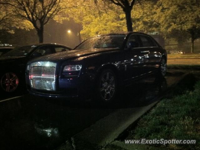 Rolls Royce Ghost spotted in Indianapolis, Indiana