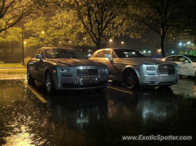 Rolls Royce Phantom spotted in Indianapolis, Indiana