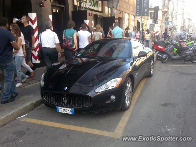 Maserati GranTurismo spotted in Milano, Italy