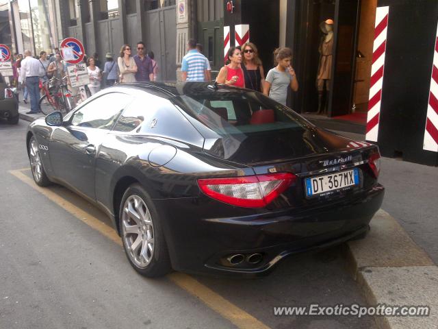 Maserati GranTurismo spotted in Milano, Italy