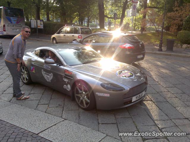 Aston Martin Vantage spotted in Milano, Italy