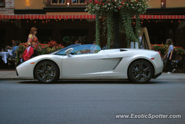 Lamborghini Gallardo spotted in Chicago, Illinois