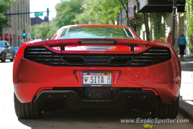 Mclaren MP4-12C spotted in Chicago, Illinois