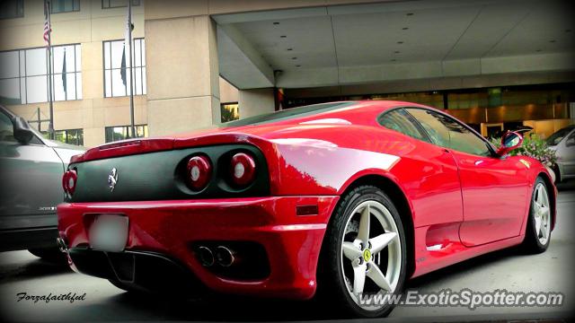 Ferrari 360 Modena spotted in Indianapolis, Indiana