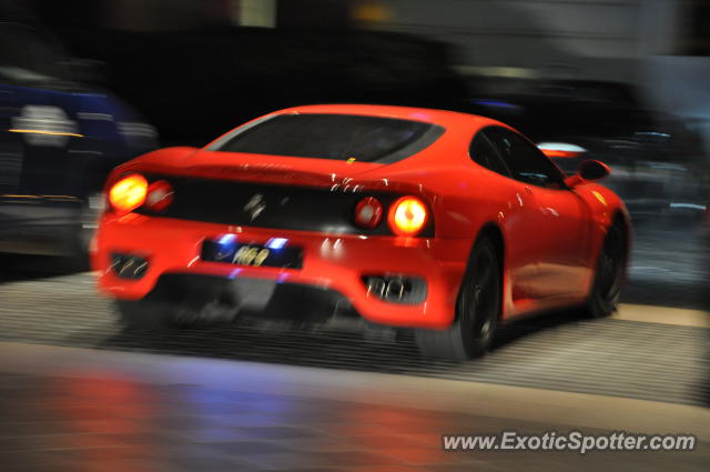 Ferrari 360 Modena spotted in KLCC Twin Tower, Malaysia