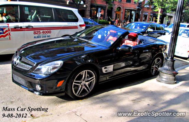 Mercedes SL 65 AMG spotted in Boston, Massachusetts