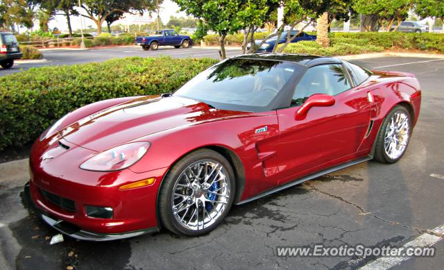 Chevrolet Corvette ZR1 spotted in Orlando, Florida