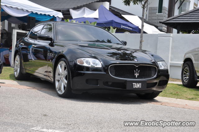 Maserati Quattroporte spotted in Shah Alam, Malaysia