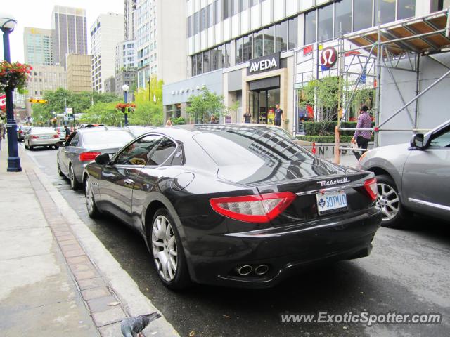 Maserati GranTurismo spotted in Toronto, Canada