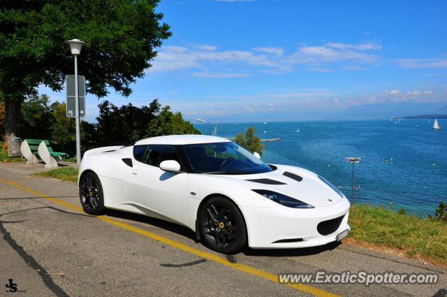 Lotus Evora spotted in Nyon, Switzerland