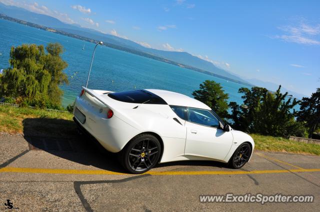 Lotus Evora spotted in Nyon, Switzerland