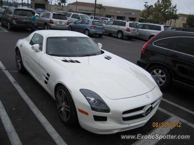 Mercedes SLS AMG spotted in Del Mar, California