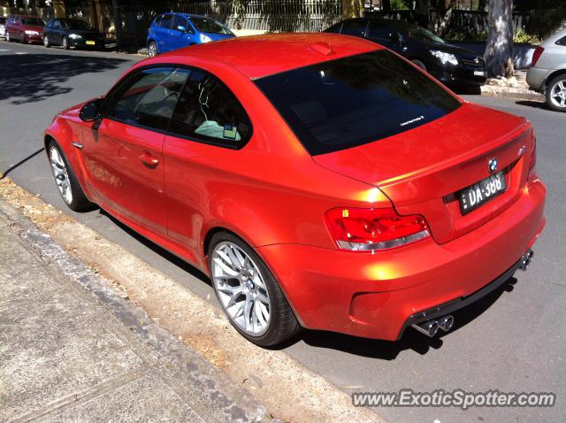 BMW 1M spotted in Sydney, Australia