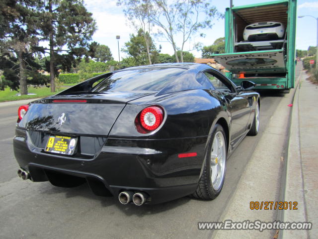 Ferrari 599GTB spotted in Solana Beach, California