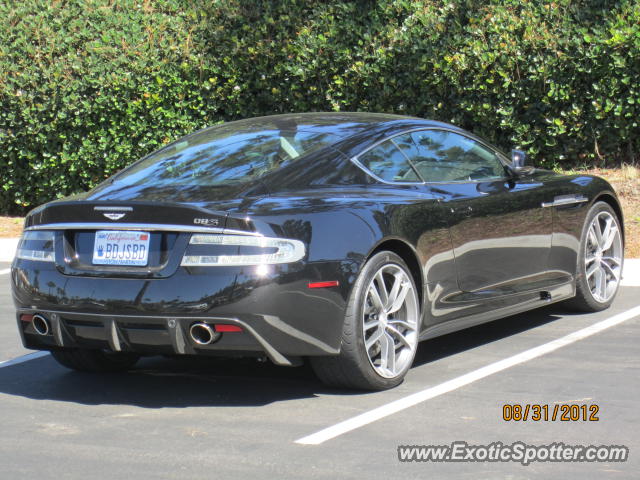 Aston Martin DBS spotted in Solana Beach, California