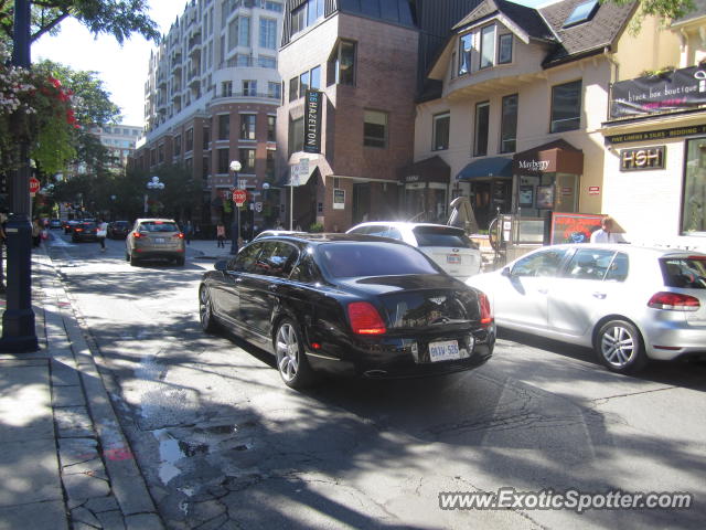 Bentley Continental spotted in Toronto, Canada