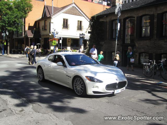 Maserati GranTurismo spotted in Toronto, Canada