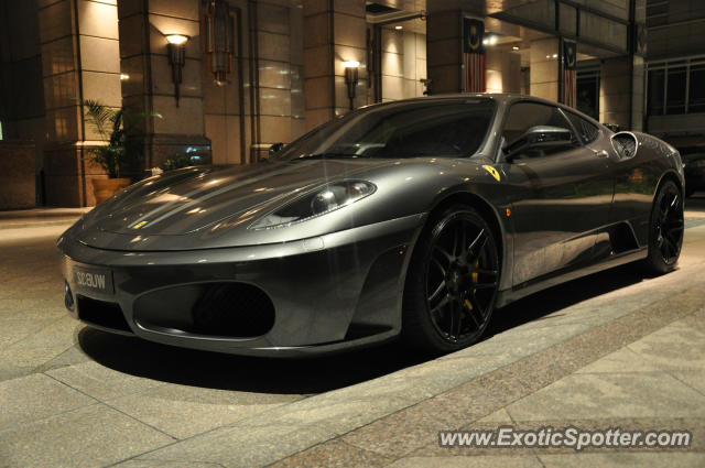 Ferrari F430 spotted in Bukit Bintang KL, Malaysia