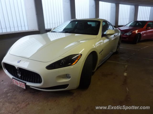 Maserati GranTurismo spotted in Zaventem, Belgium