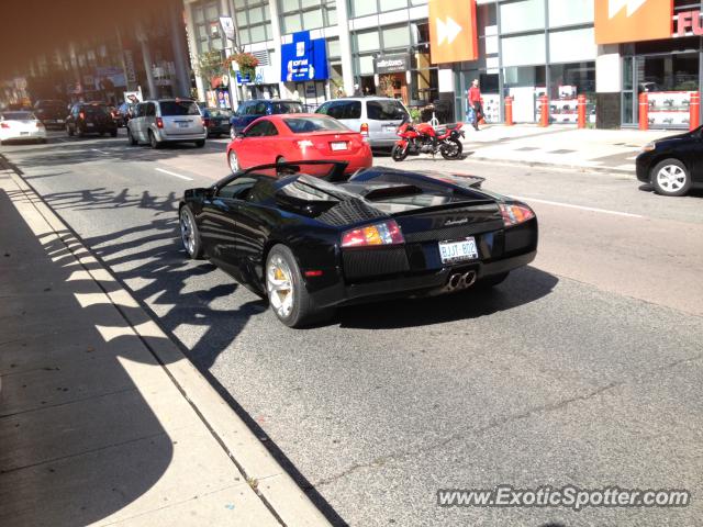 Lamborghini Murcielago spotted in Toronto, Canada