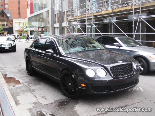 Bentley Continental spotted in Toronto, Canada