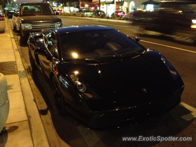 Lamborghini Gallardo spotted in Hollywood, California