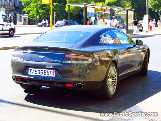 Aston Martin Rapide spotted in Lisboa, Portugal