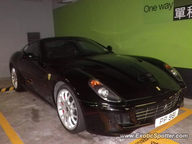 Ferrari 599GTB spotted in Hong Kong, China